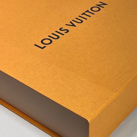 Louis Vuitton Empty Gift Box Magnetic 15” x 14” x 3.5" Neverfull Purse Storage - Picture 7 of 8